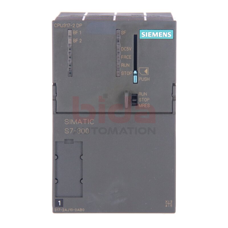 Siemens 6ES7317-2AJ10-0AB0 / 6ES7 317-2AJ10-0AB0 SIMATIC S7-300, CPU 317-2DP
