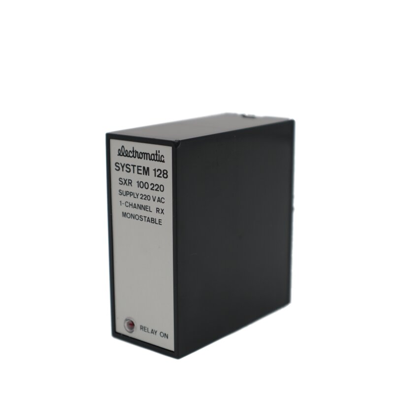 Electromatic System 128 SXR 100220 Versorgungsrelais Relais supply relay