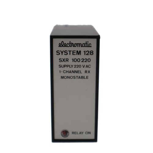 Electromatic System 128 SXR 100220 Versorgungsrelais Relais supply relay