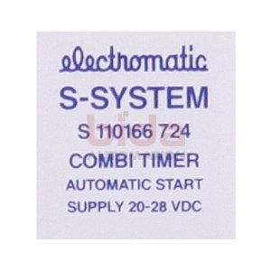 Electromatic S-System S 110166 724 Zeitrelais combi timer...