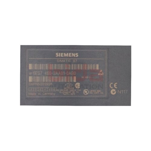 Siemens 6ES7460-3AA01-0AB0 / 6ES7 460-3AA01-0AB0 SIMATIC S7-400, Anschaltbaugruppe / connection module