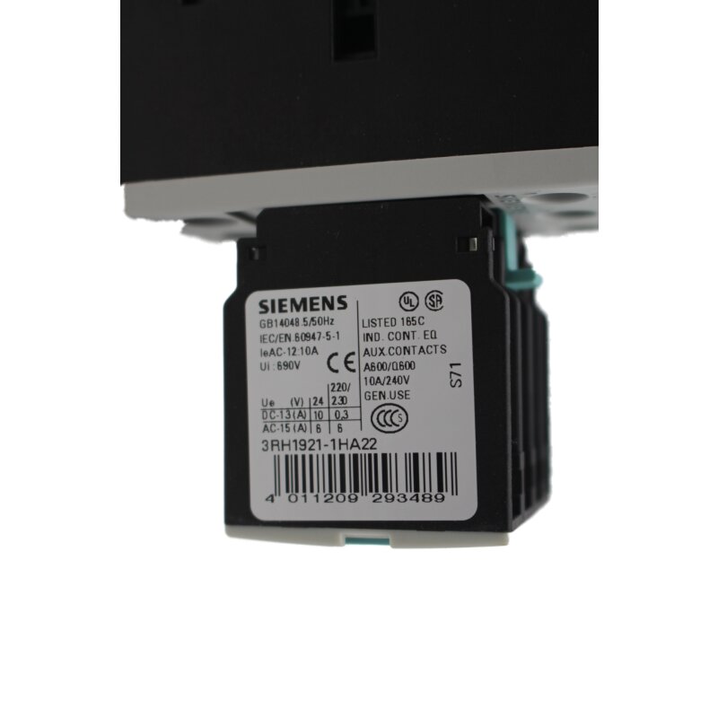 Siemens 3RT1023-1BB44 Leistungsschutz Schutz Contactor 24V