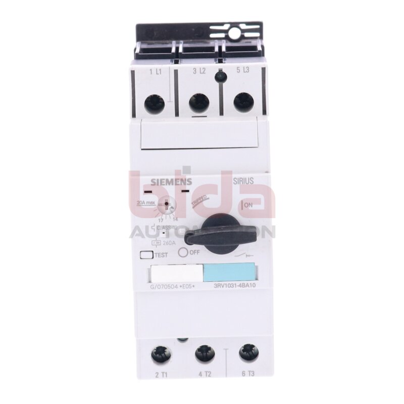 Siemens 3RV1031-4BA10 / 3RV1 031-4BA10 Leistungsschalter Circuit Breaker 14-20A