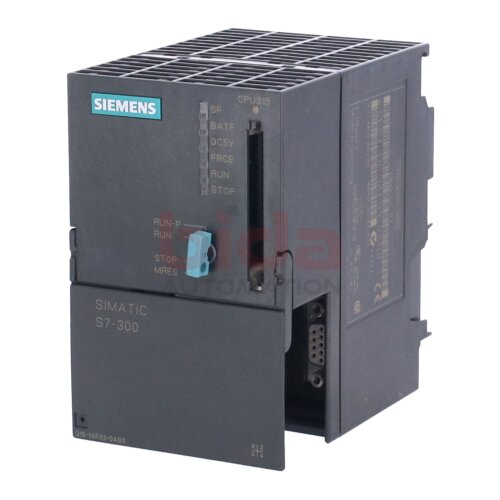 Siemens 6ES7315-1AF03-0AB0 / 6ES7 315-1AF03-0AB0  SIMATIC S7-300, CPU 315 Zentralbaugruppe / Central assembly  DC 24V, 48 KByte
