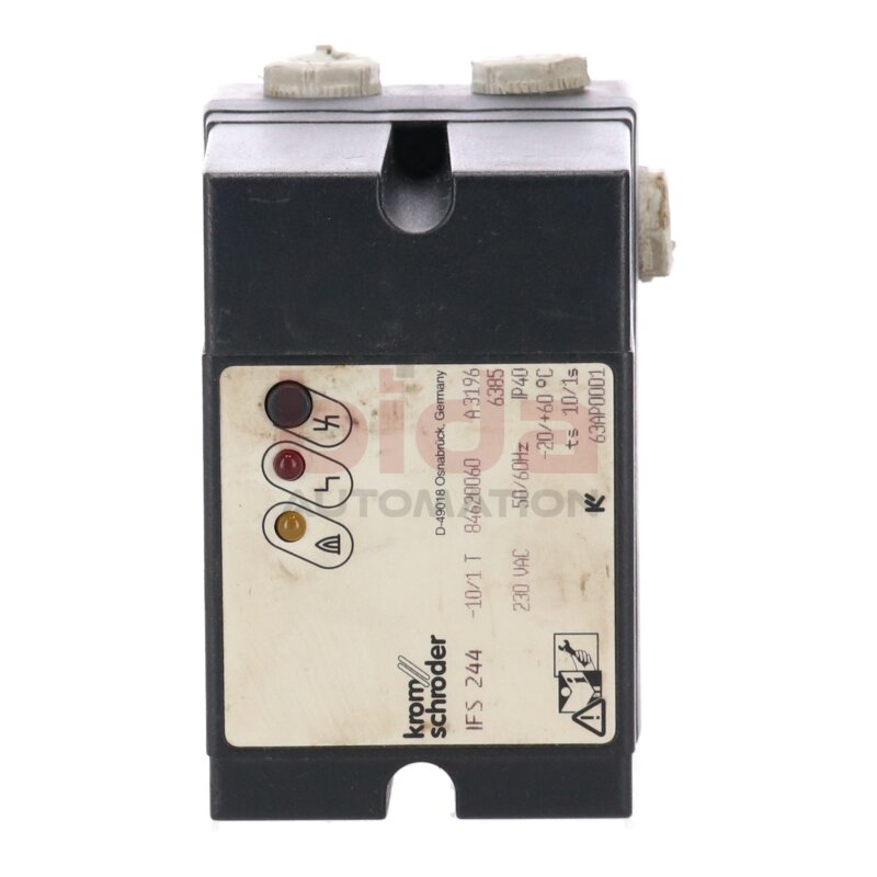 Kromschr&ouml;der IFS 244 Gasfeuerungsautomat Automatic Burner Control IFS244 84620060