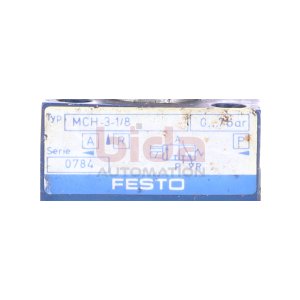 Festo MCH-3-1/8 Magnetventil Nr. 2199 Ventil solenoid valve