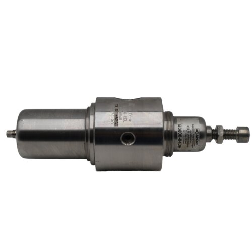 AirCom B3000-04DH Edelstahl-Filterdruckregler Druckregler r&uuml;cksteuerbar G1/2
