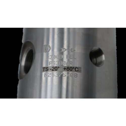 AirCom B3000-04DH Edelstahl-Filterdruckregler Druckregler r&uuml;cksteuerbar G1/2