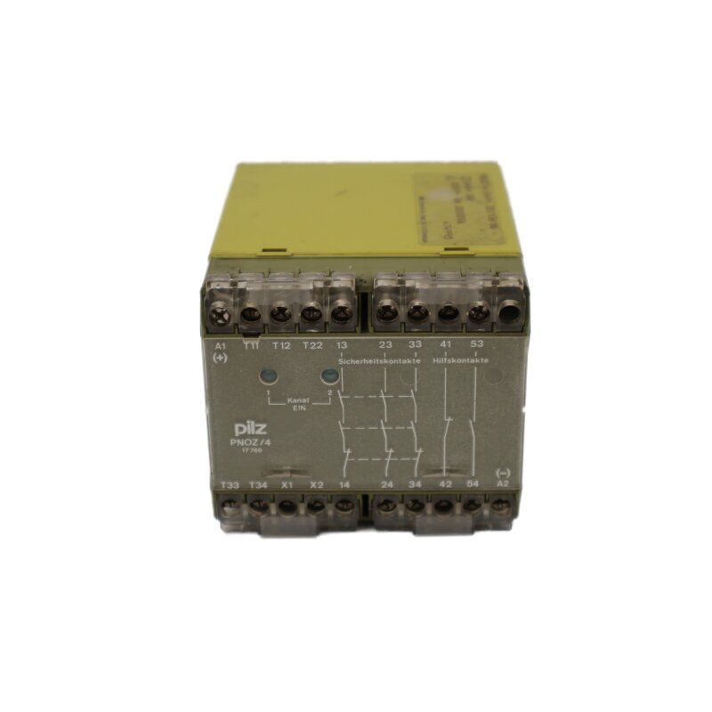 Pilz PNOZ/4 2-Kanal Sicherheitsrelais Nr. 474995 24V Relais safety relay