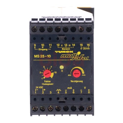 Turck MS25-10 MultiSafe Drehzahlmesser rev counter