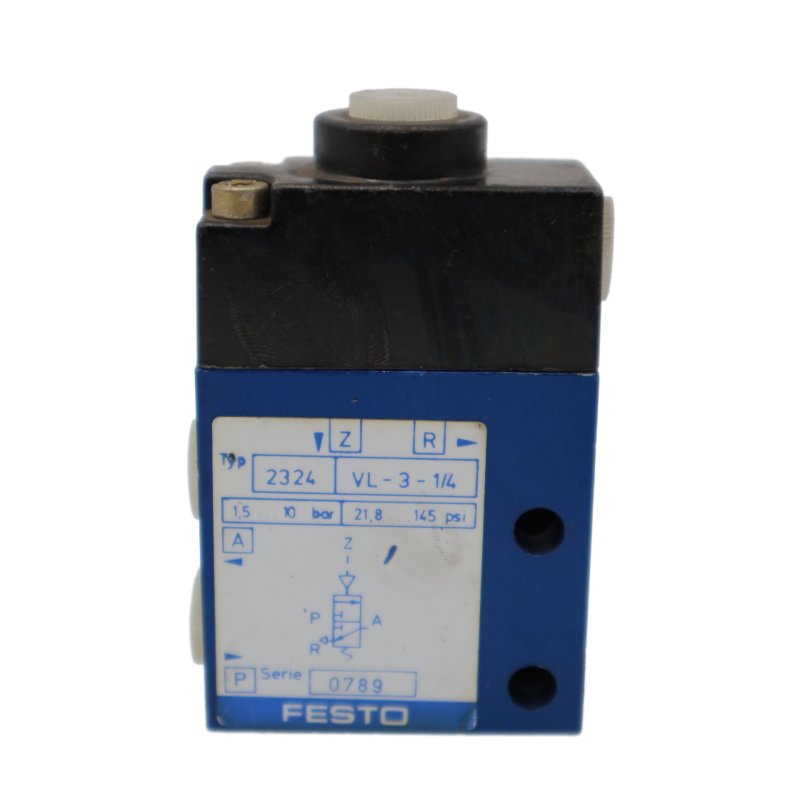 Festo VL-3-1/4 Drosselventil Nr. 2324 Ventil throttle valve