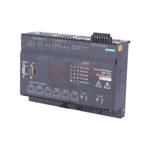 Siemens 6GK1105-2AB10 OSM TP62 Simatic Net Optical Switch Module