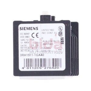 Siemens 3RH1911-1GA40 Hilfsschalterblock auxiliary switch...