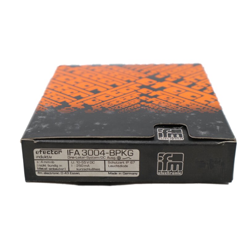 ifm electronic IFA3004-BPKG Induktiver Sensor inductive proximity switch