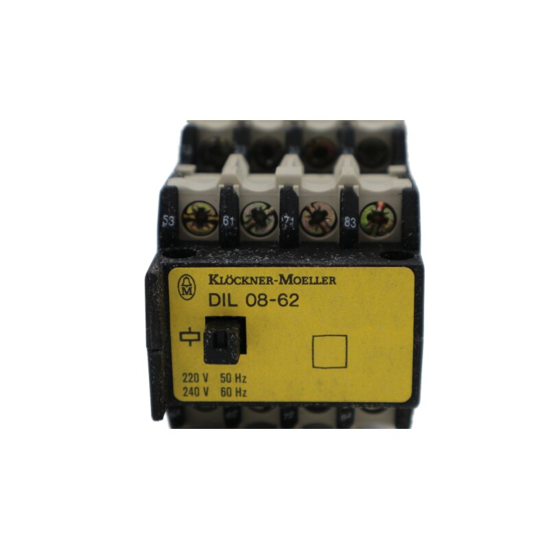 Kl&ouml;ckner Moeller DIL 08-62 Universal-Hilfssch&uuml;tz Sch&uuml;tz contactor relay
