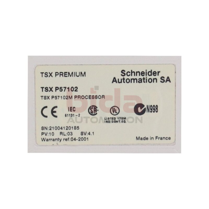 Schneider TSX P57102