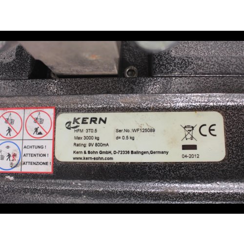 Kern & Sohn HFM 3T0.5 Kranwaage Crane scale