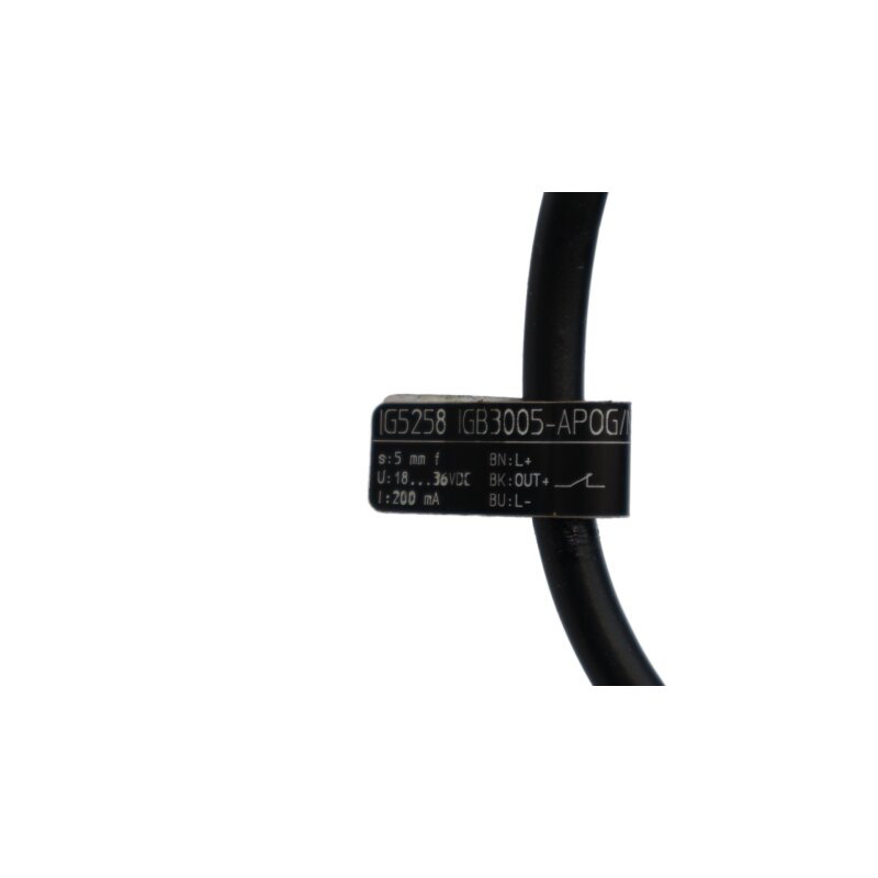 ifm electronic IG5258 Induktiver Sensor IGB3005-APOG/MS inductive sensor
