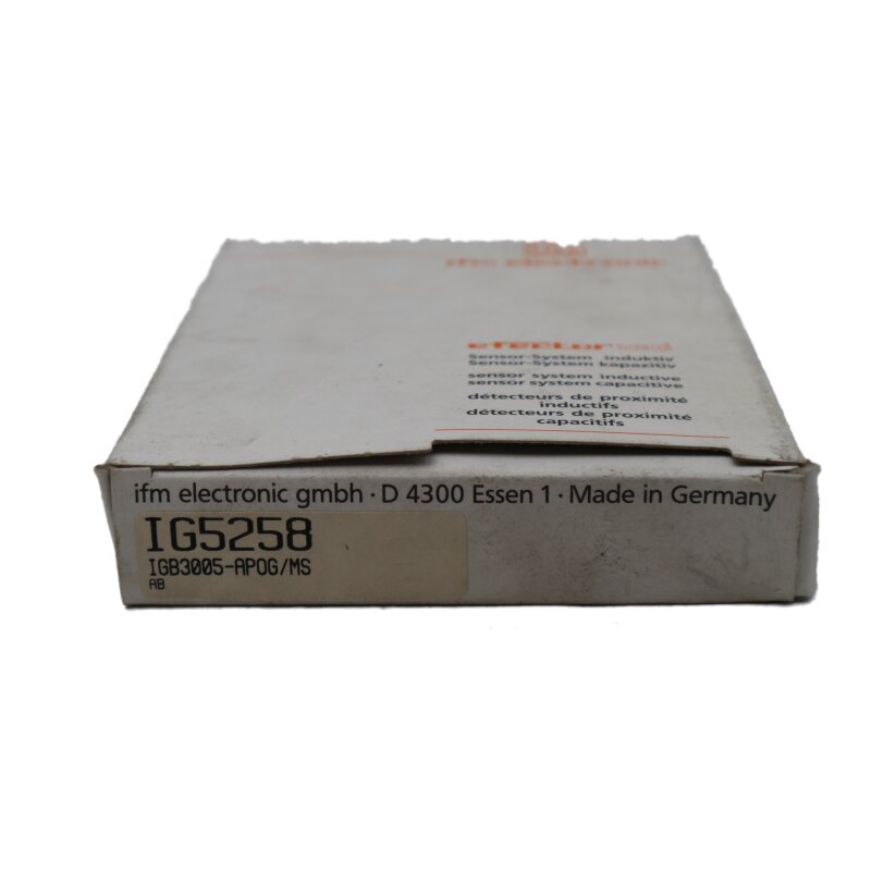 ifm electronic IG5258 Induktiver Sensor IGB3005-APOG/MS inductive sensor