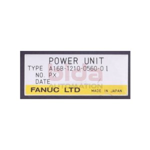 Fanuc A16B-1210-0560-01 Power Unit Stromversorgung...
