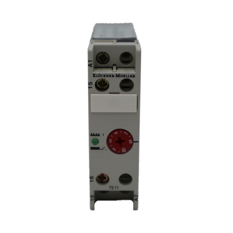 Kl&ouml;ckner Moeller TE 11-10 Zeitrelais ansprechverz&ouml;gert 0,5-10s timing relay