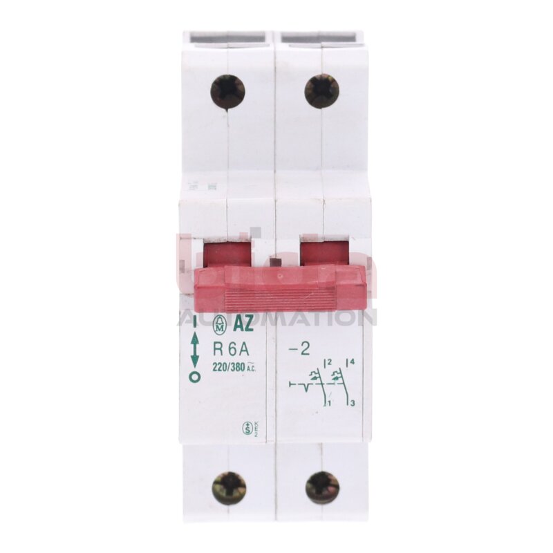 Kl&ouml;ckner Moeller AZ R6A-2 miniature circuit breaker Sch&uuml;tz