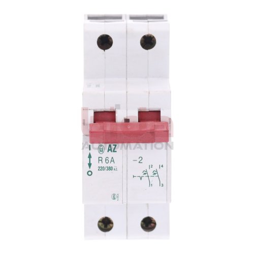 Kl&ouml;ckner Moeller AZ R6A-2 miniature circuit breaker Sch&uuml;tz