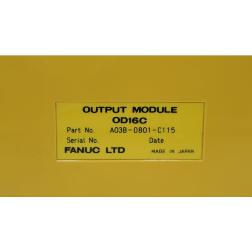Fanuc OD16C Output Module A03B-0801-C115 Ausgangsmodul