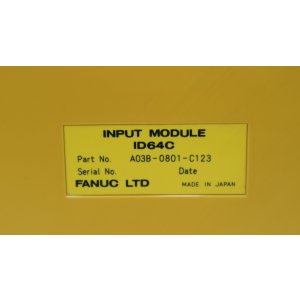 Fanuc ID64C A03B-0801-C123 Input Module