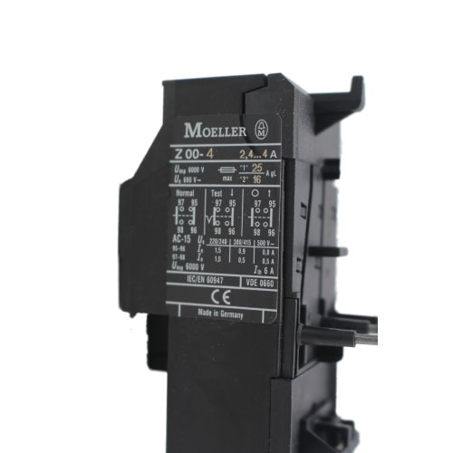 Klöckner Moeller Z00-4 Motorschutzrelais motor overload relay 2,4-4A Relais