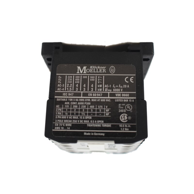 Kl&ouml;ckner Moeller DILEM4 Leistungssch&uuml;tz Sch&uuml;tz contactor 230V 50Hz 240V 60Hz