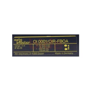 ifm electronic OI0001 Reflexlichtschranke OIR/FBOA retro...