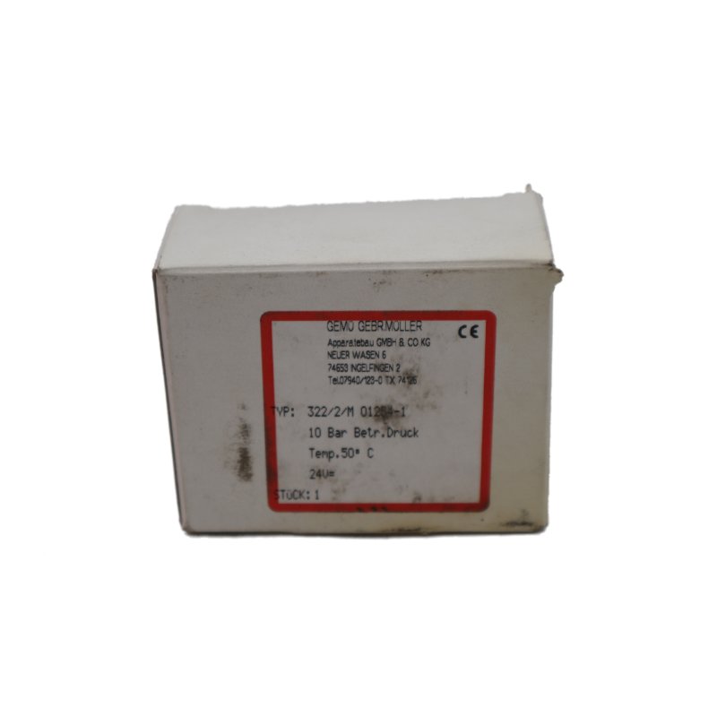 GEMÜ Typ 322-1 Magnetventil DN2 0-10bar solenoid valve Ventil