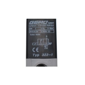 GEMÜ Typ 322-1 Magnetventil DN2 0-10bar solenoid...