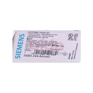 Siemens 3SB3 244-6AA60 Leuchtmelder Lampe indicator light...