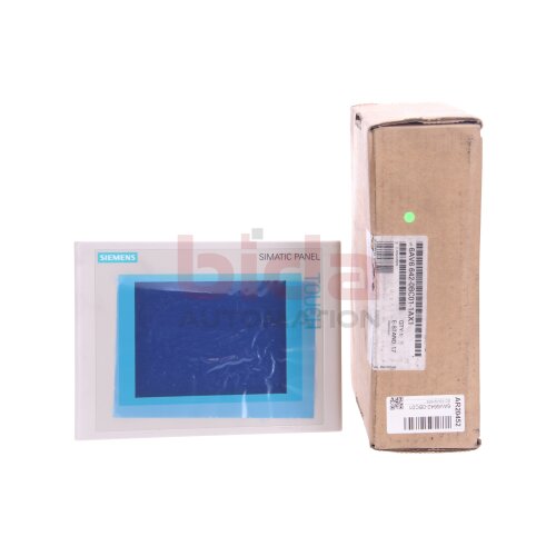 Siemens 6AV6 642-0BC01-1AX1 SIMATIC TP Panel TP177B 6" DP Blue Mode