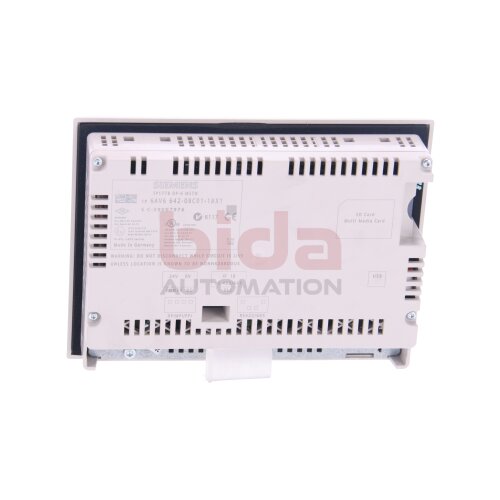 Siemens 6AV6 642-0BC01-1AX1 SIMATIC TP Panel TP177B 6" DP Blue Mode