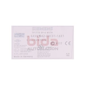 Siemens 6AV6 642-0BC01-1AX1 SIMATIC TP Panel TP177B...