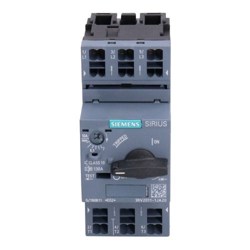 Siemens 3RV2011-1JA20 Leistungsschalter breaker Motorschutzschalter