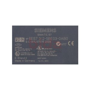Siemens 6ES7312-5BE03-0AB0 / 6ES7 312-5BE03-0AB0 SIMATIC...
