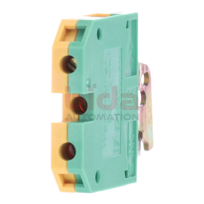 Weidm&uuml;ller EK4 Klemmleiste gr&uuml;n/gelb 4mm&sup2; Reihenklemme Installationsklemme