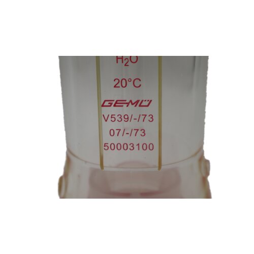 GEM&Uuml; V539/-/73 Schwebek&ouml;rper-Durchflussmesser 807 50SMR 1-10m&sup3;/h flowmeter