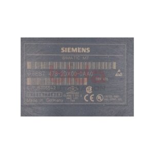 Siemens 6ES7478-2DX00-0AA0 / 6ES7 478-2DX00-0AA0...