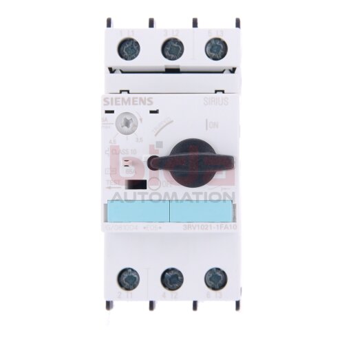 Siemens 3RV1021-1FA10 Leistungsschalter Circuit breaker Motorschutzschalter