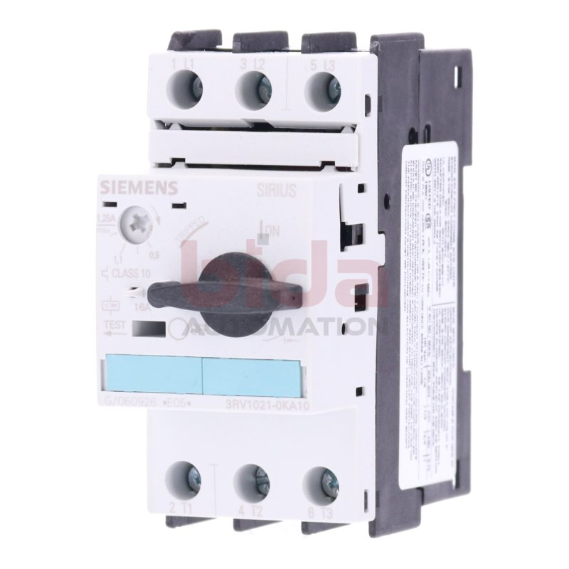 Siemens 3RV1021-0KA10 Leistungsschalter circuit breaker Motorschutzschalter