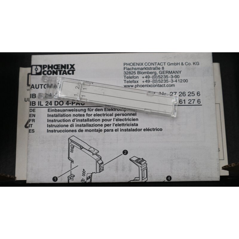 Phoenix Contact IB IL 24 DO 4 Nr. 2726256 Inline-Klemme Segmentmodul