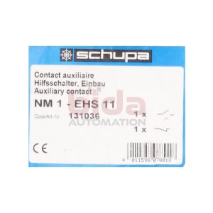 Schupa NM1-EHS 11 Hilfsschalter auxiliary contact Nr....
