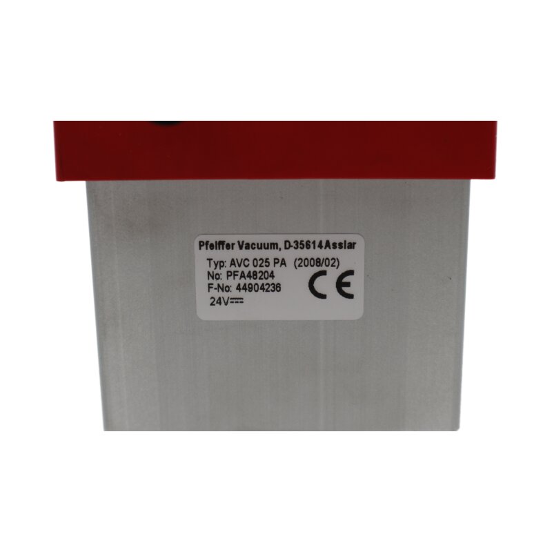 Pfeiffer Vacuum AVC 025 PA Eckventil PFA48204 angle valve Ventil