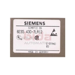Siemens Simatic S5 6ES5 430-7LA12 Digitaleingabe digital...