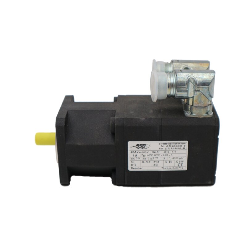 SSD Drives ACG 0090-4/01-3 AC-Servomotor 0.9Nmx4000RPM Motor 3-Phasen